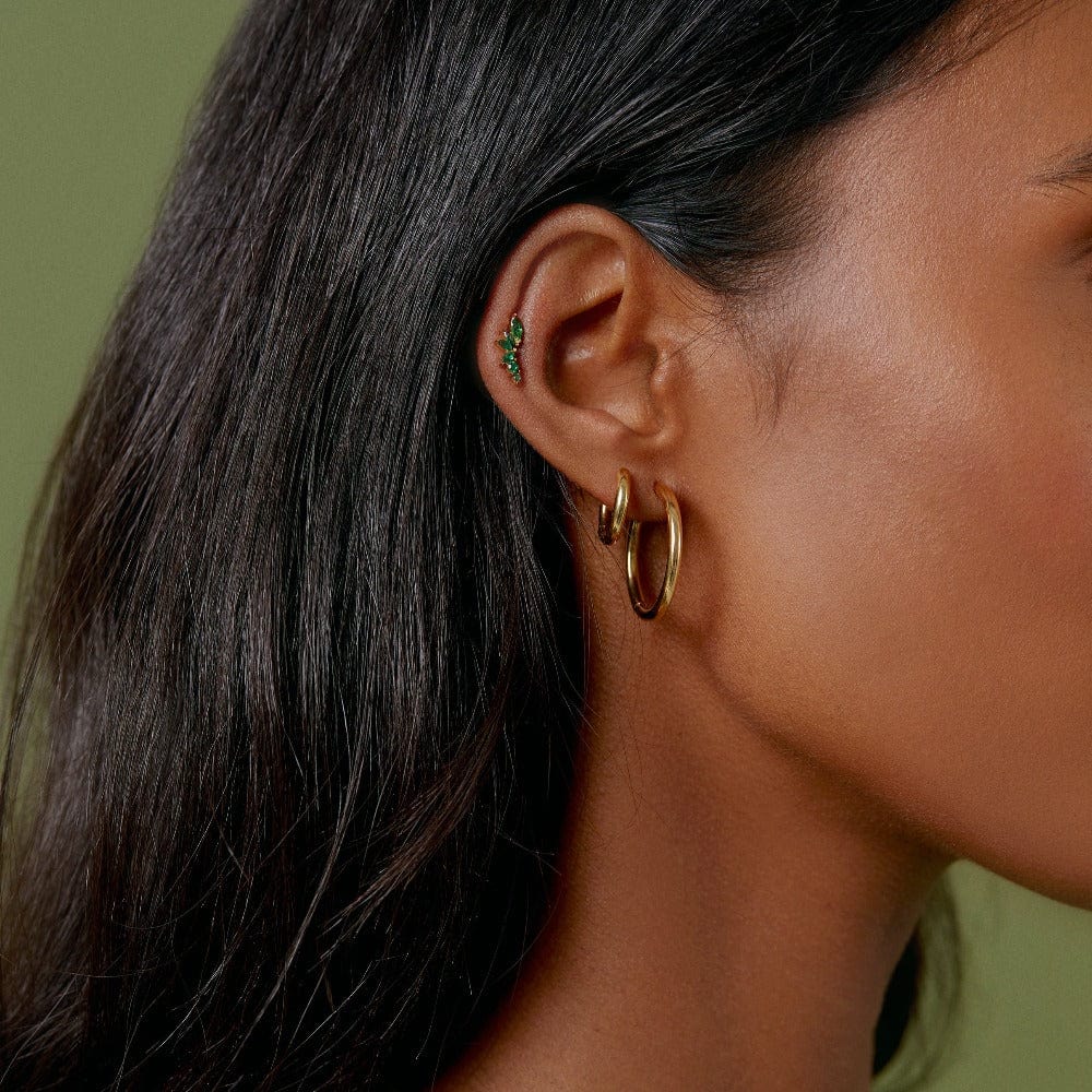 Hoop Earrings Everyday Elevated Hoop Earrings - Gold Orelia Jewellery