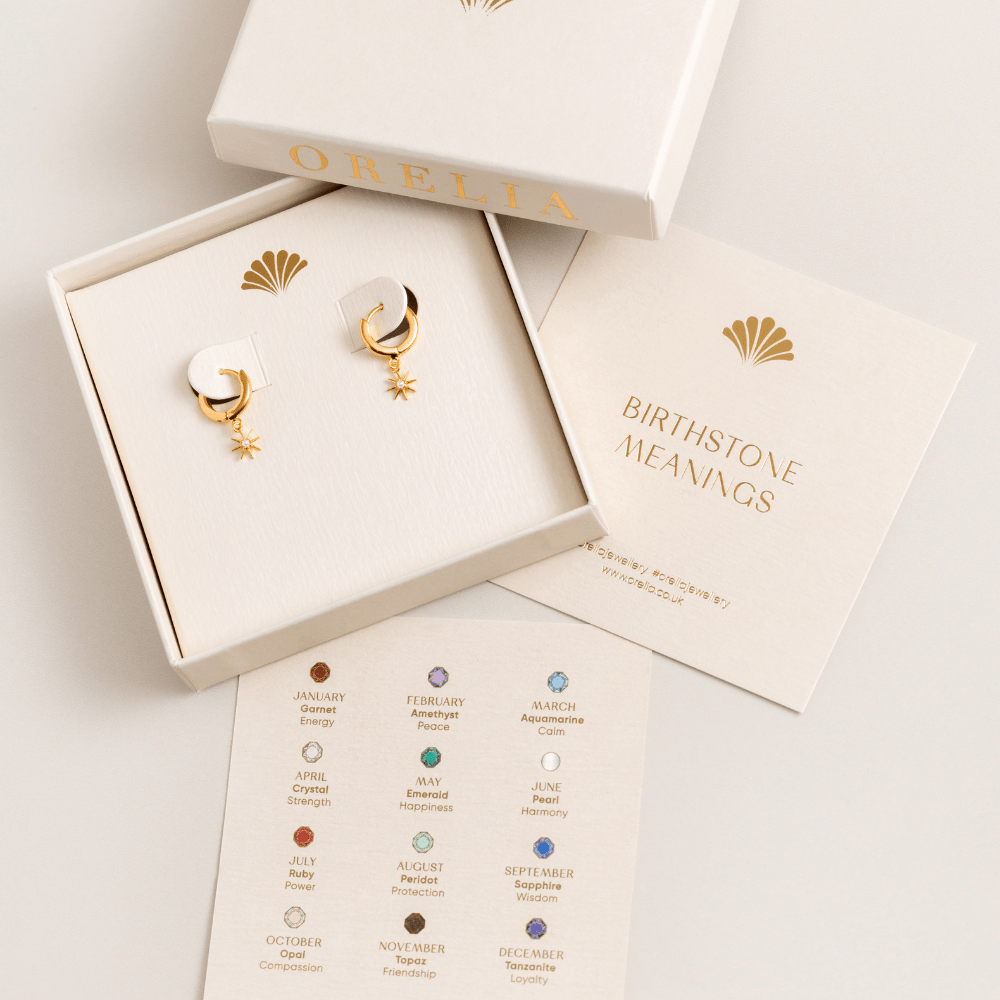 Huggie Hoops June Birthstone Pearl Huggie Hoop Earrings Orelia Jewellery