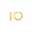 Gold Huggie Hoop Earrings
