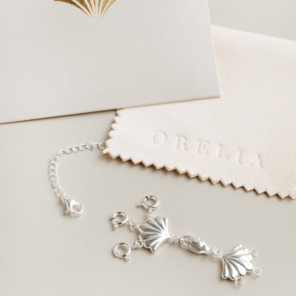 Layered Necklaces Necklace Separator & Necklace Extender Kit - Silver Orelia Jewellery