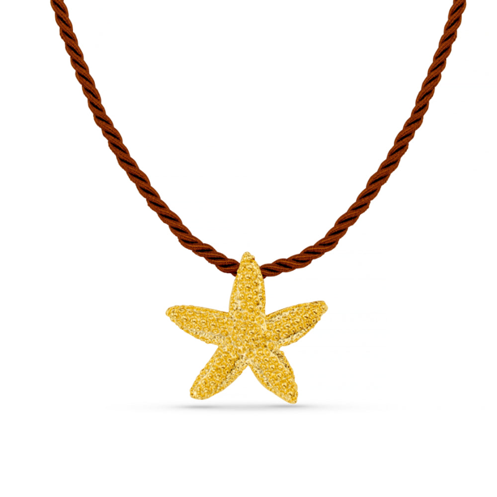 Necklace Other Default Statement Starfish Twisted Cord Necklace Orelia Jewellery