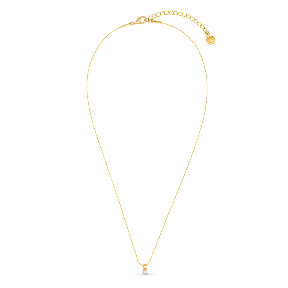 Necklaces Fine Micro Pearl Collar Necklace Orelia Jewellery