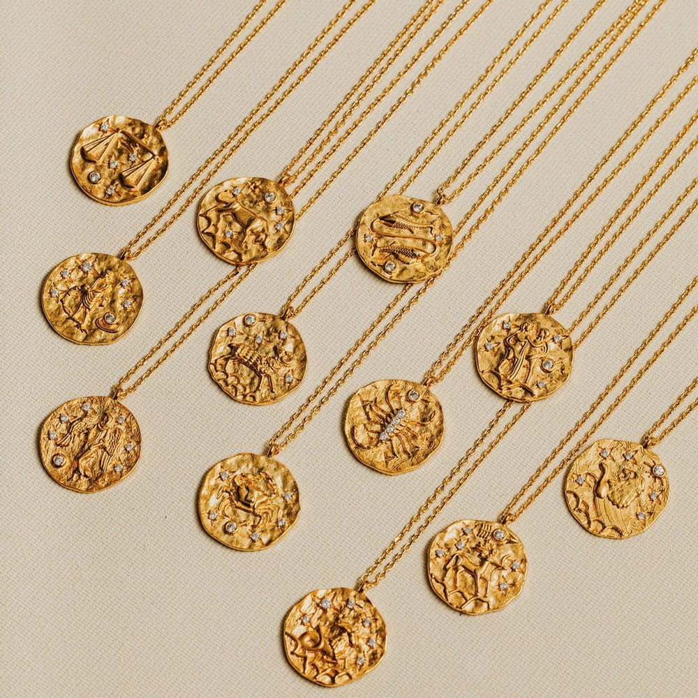 Necklaces Sagittarius Zodiac Necklace Orelia Jewellery