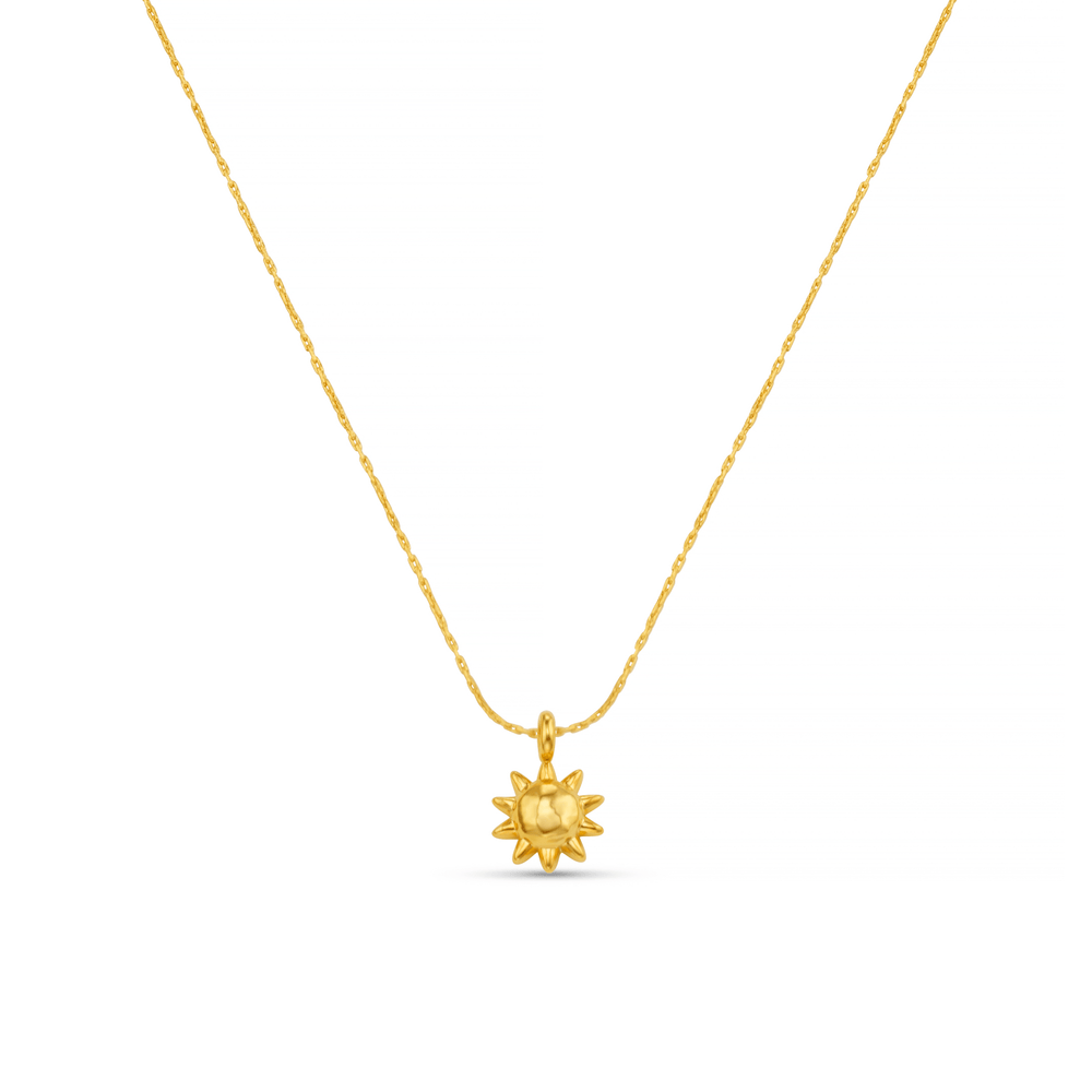 Neckwear Mini Molten Sun Collar Necklace Orelia Jewellery