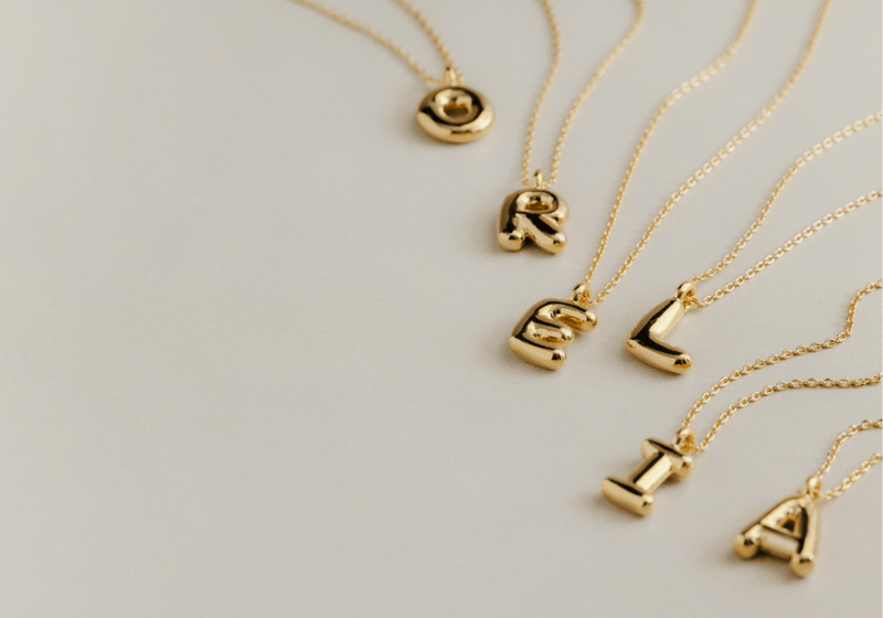 NEW IN: INITIAL NECKLACES