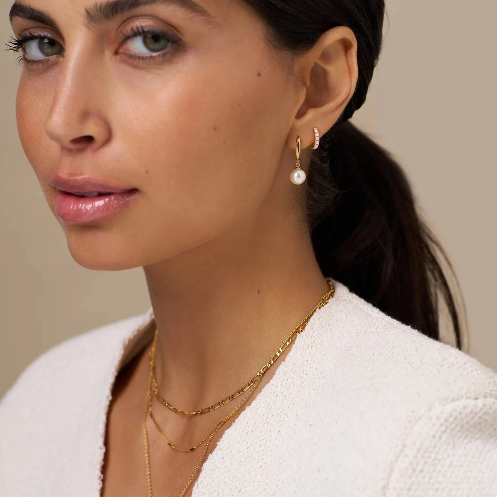 Pre-Curated Gift Boxes Pearl Hoop & Palo Santo Luxury Gift Box Orelia Jewellery