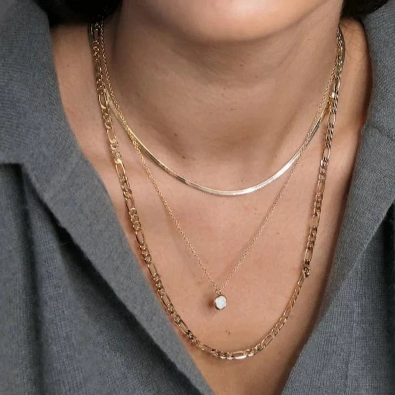 Pre-Curated Gift Boxes White Opal Swarovski® Crystals Necklace & Palo Santo Luxury Gift Box Orelia Jewellery