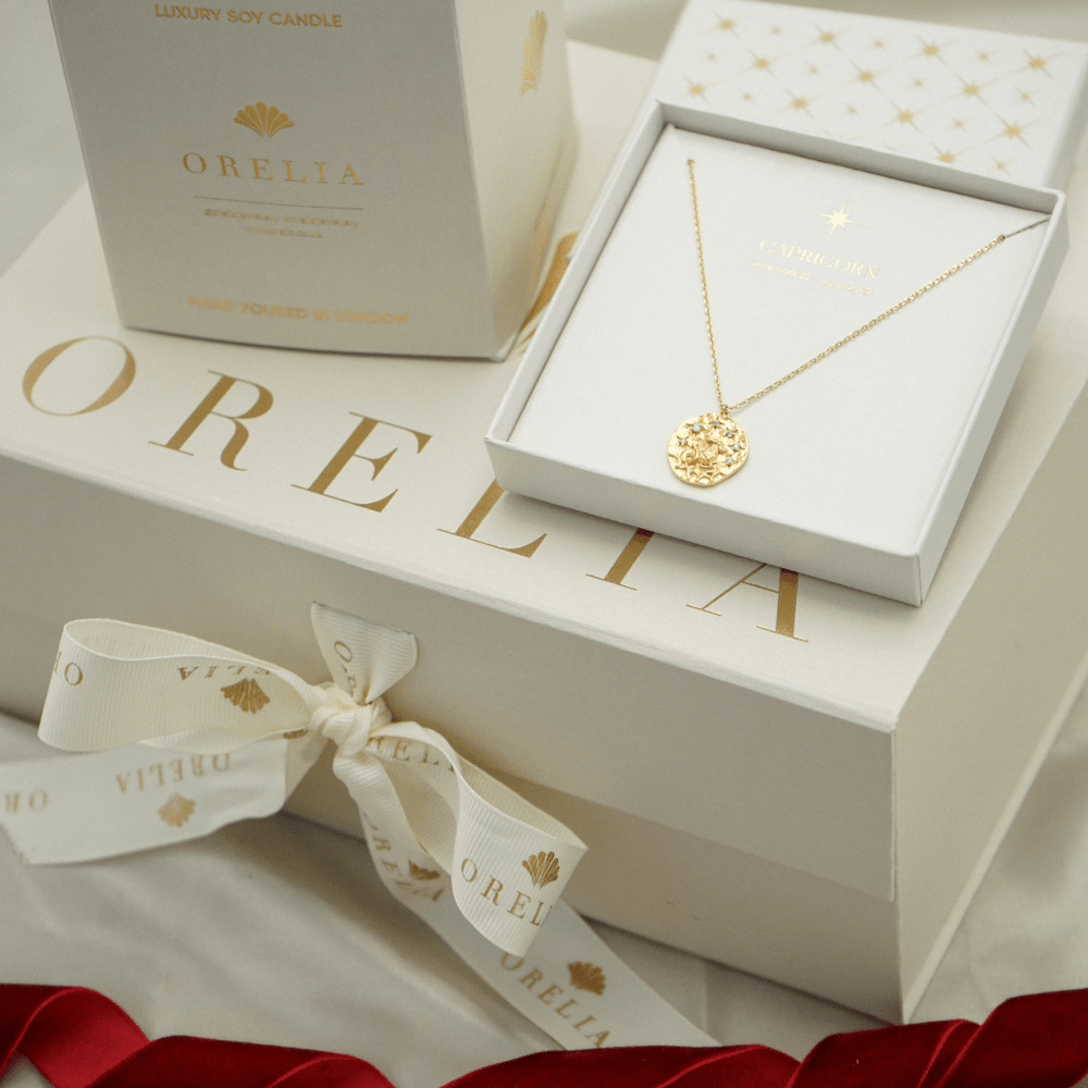 Pre-Curated Gift Boxes Zodiac & Candle Gift Box Orelia Jewellery