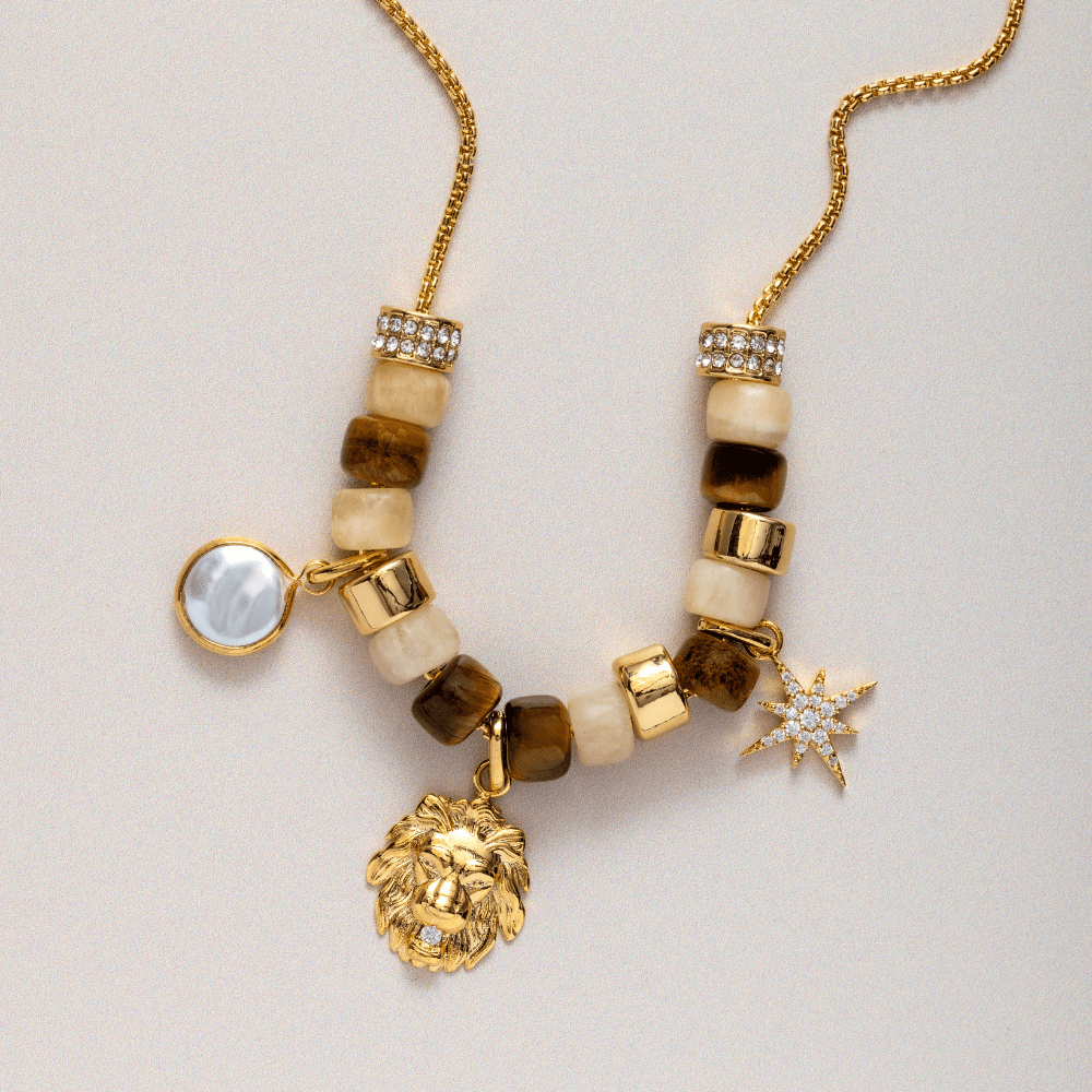 Pre-Curated Sets Create Your Own - Eclectic Charm Chain Necklace Orelia Jewellery