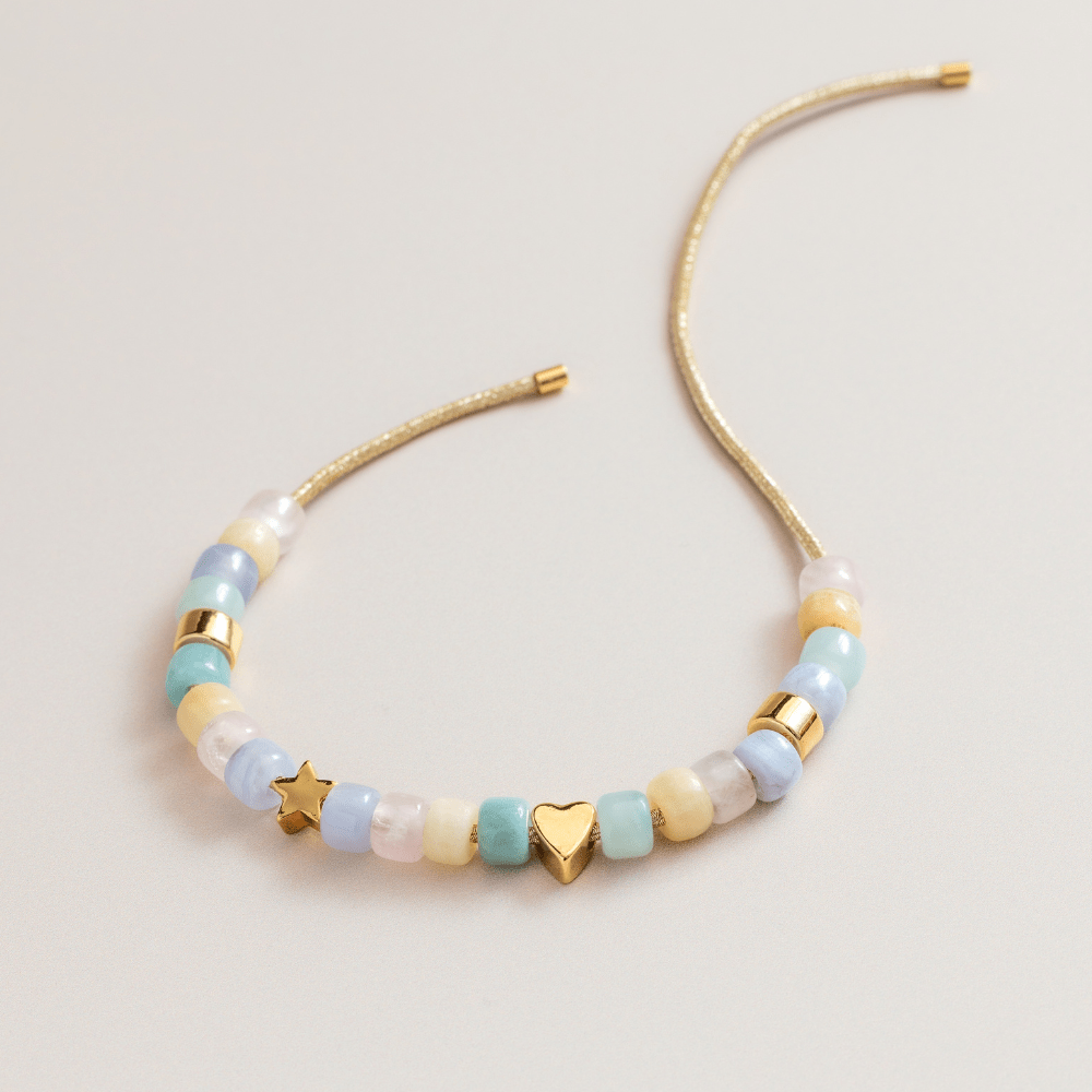 Pre-Curated Sets Create Your Own - Pastel Beaded Bracelet Orelia Jewellery