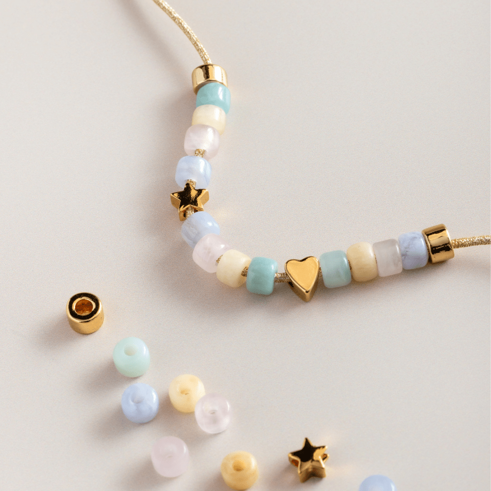 Pre-Curated Sets Create Your Own - Pastel Beaded Bracelet Orelia Jewellery