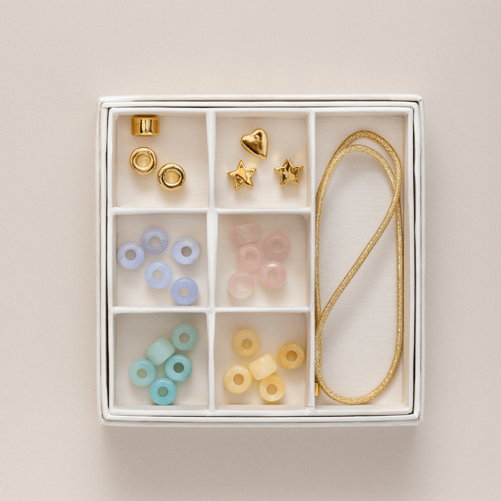 Pre-Curated Sets Create Your Own - Pastel Beaded Bracelet Orelia Jewellery
