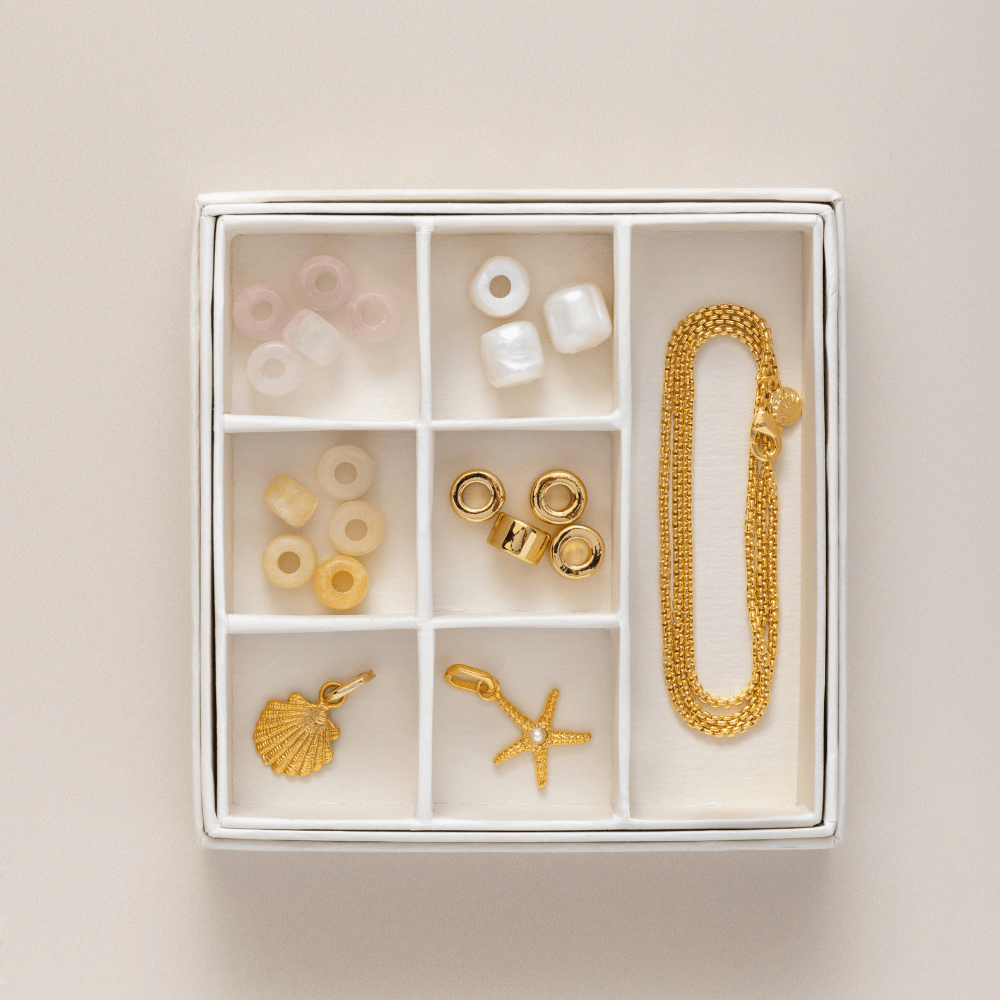 Pre-Curated Sets Create Your Own - Summer Charm Chain Necklace Orelia Jewellery