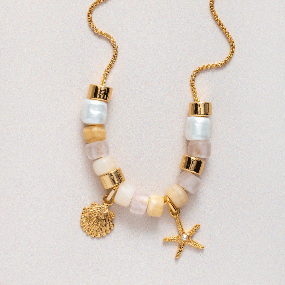 Pre-Curated Sets Create Your Own - Summer Charm Chain Necklace Orelia Jewellery