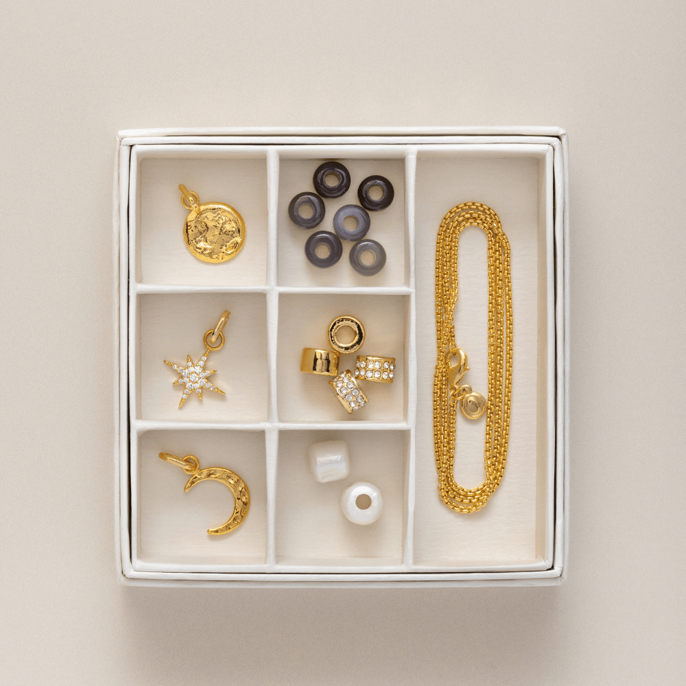 Pre-Curated Sets Create Your Own - Xmas Charm Chain Necklace Orelia Jewellery