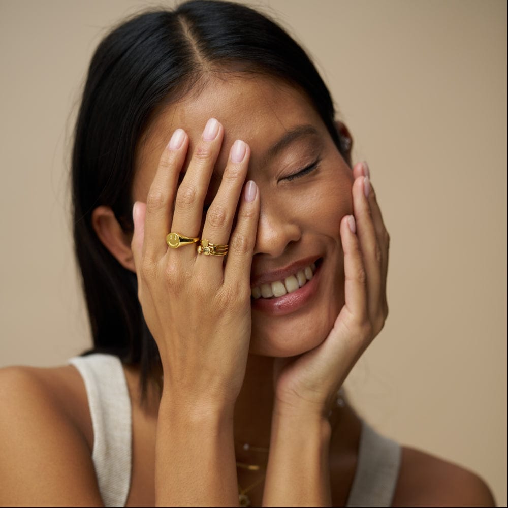 Ring Pack Eclectic Charm Ring Stacking Set Orelia Jewellery