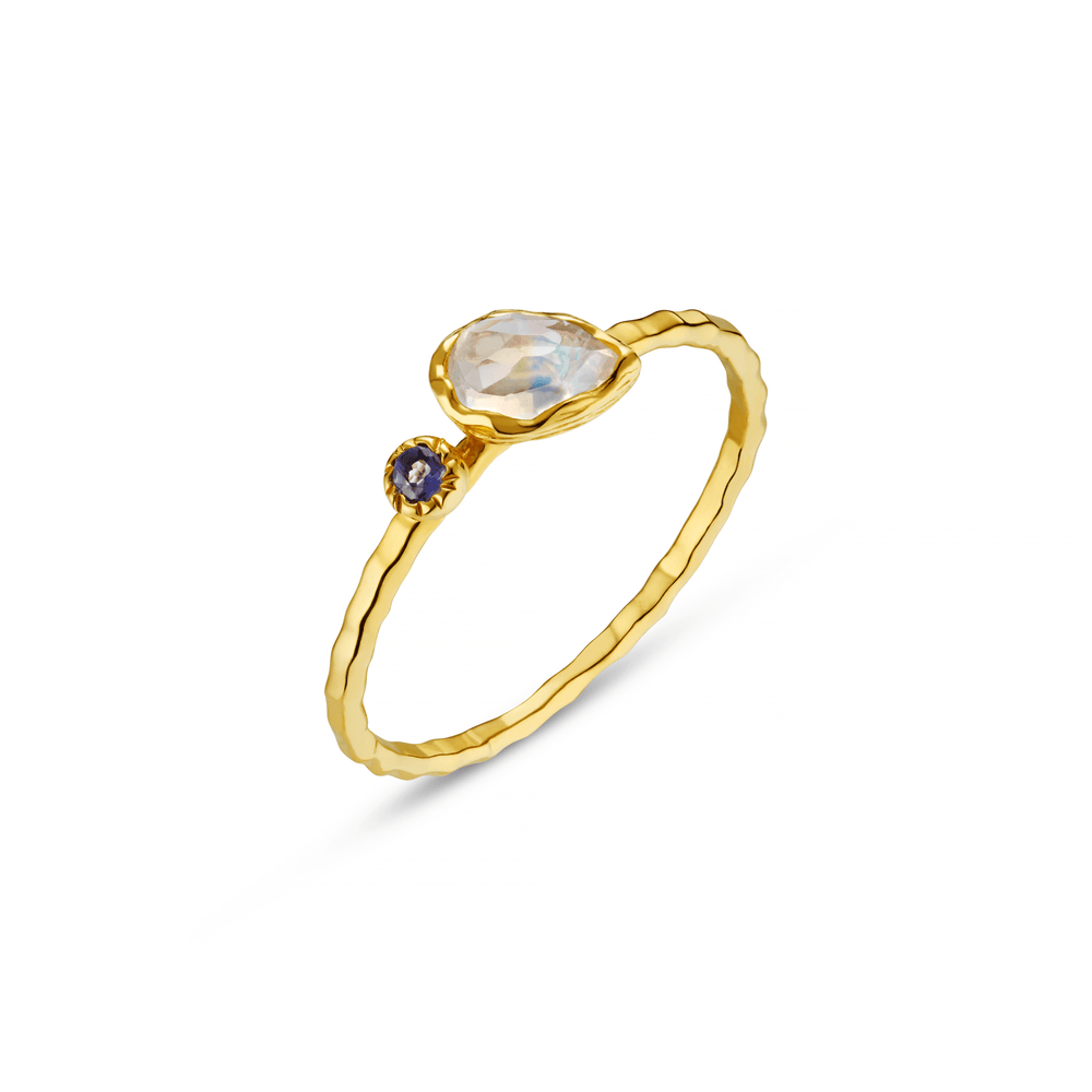 Rings LUXE Moonstone Semi-Precious Ring Orelia Jewellery