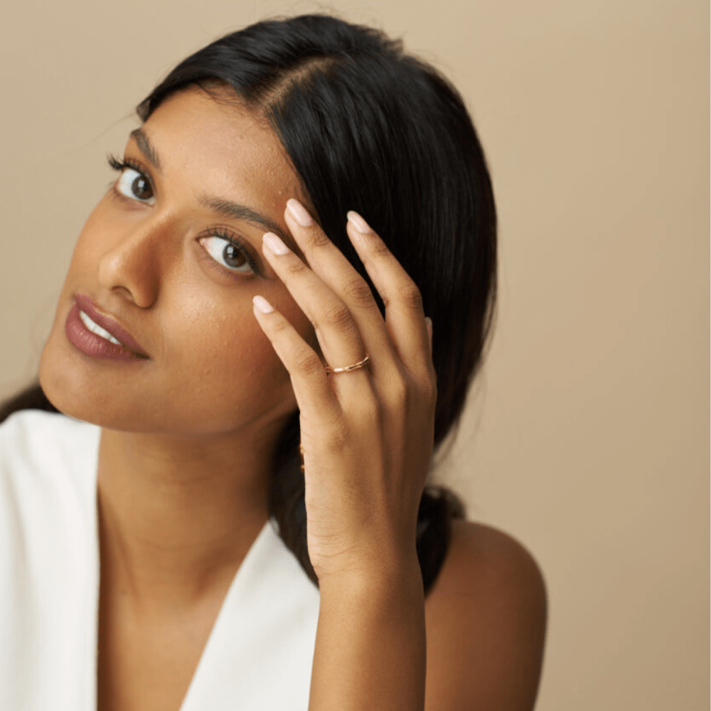 Rings LUXE Polished Bamboo Ring Orelia Jewellery