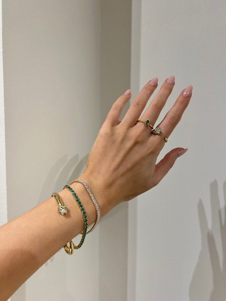 Rings Pave Panther Ring Orelia Jewellery