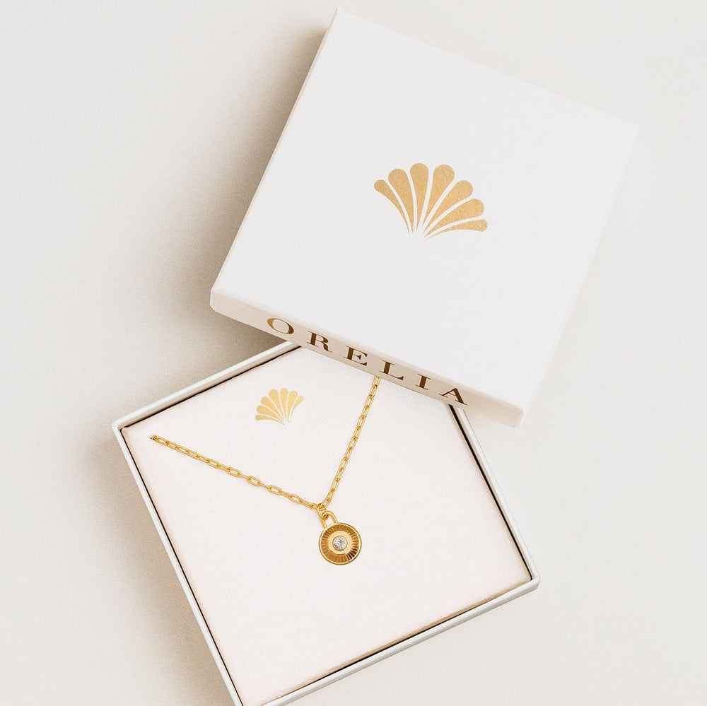 Short Necklaces April Birthstone Necklace Made With Swarovski® Crystals - Gold Orelia Jewellery