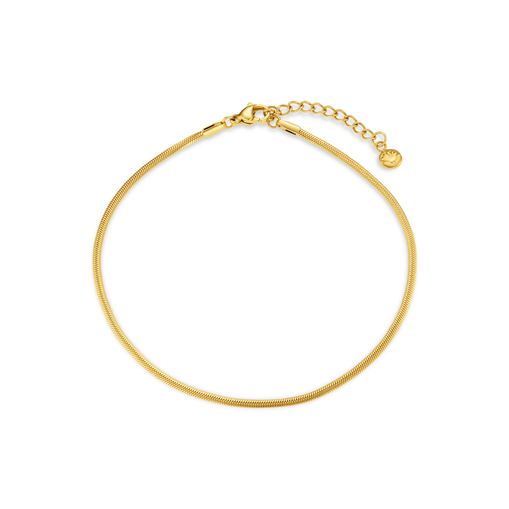 Single Anklet LUXE Snake Chain Anklet Orelia Jewellery