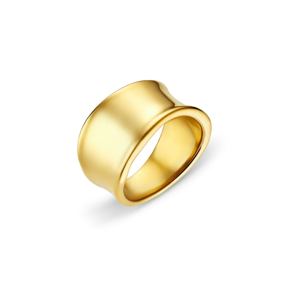 Single Band Ring LUXE Statement Molten Ring Orelia Jewellery