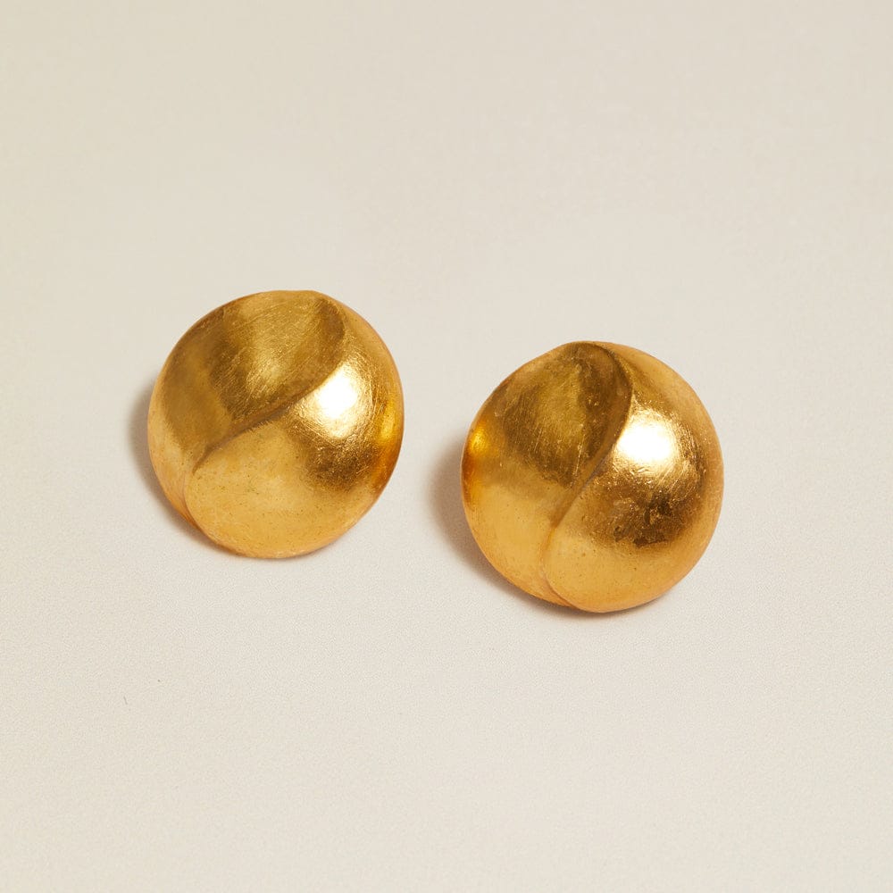 Statement Earring Default Vintage Statement Round Clip-On Earrings Orelia Jewellery
