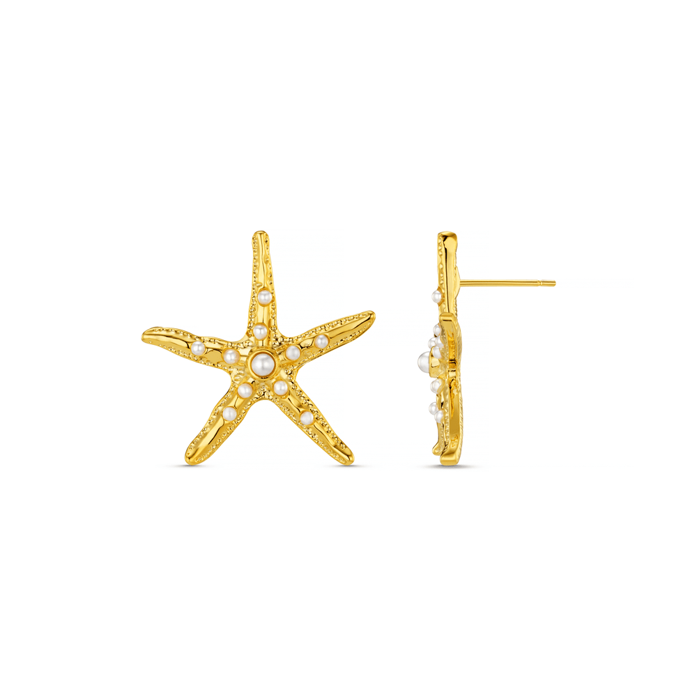 Statement Earring Statement Embellished Starfish Stud Earrings Orelia Jewellery