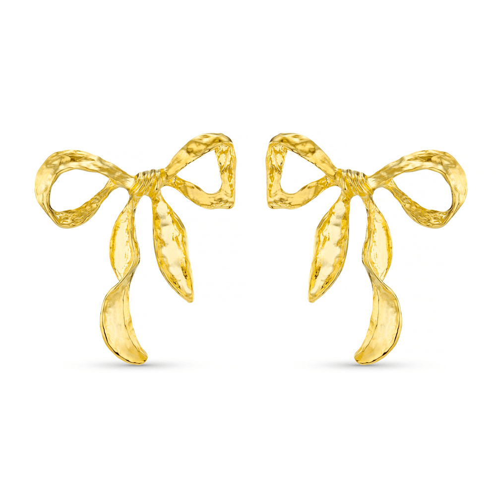 Statement Earrings Statement Ribbon Bow Earrings Orelia Jewellery