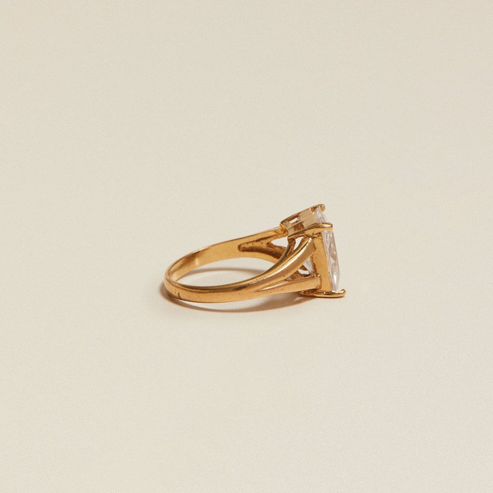 Statement Ring Default Vintage Statement Claw Set Crystal Ring Orelia Jewellery