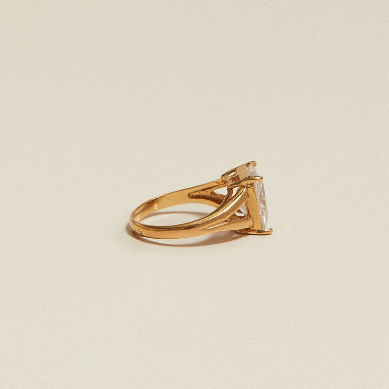 Statement Ring Default Vintage Statement Claw Set Crystal Ring Orelia Jewellery