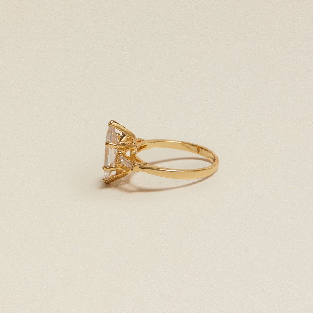 Statement Ring Default Vintage Statement Marquise Crystal Ring Orelia Jewellery
