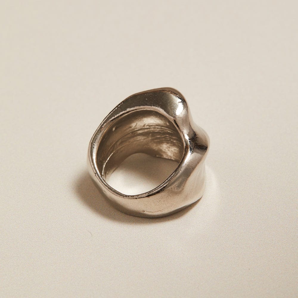Statement Ring ONE Vintage Statement Chunky Swirl Ring Orelia Jewellery