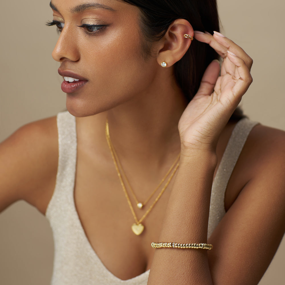 Stud Earrings ONE Crystal Stud Earrings Orelia Jewellery