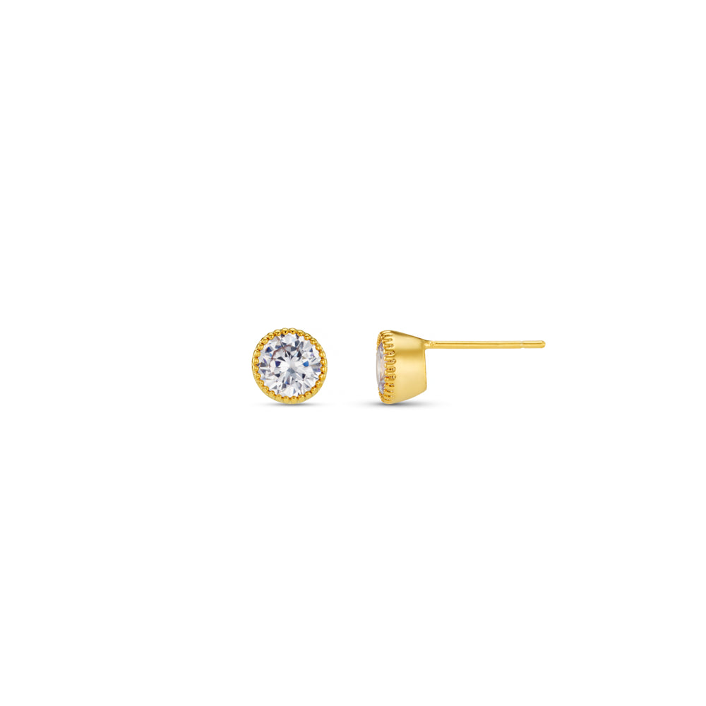 Stud Earrings ONE Crystal Stud Earrings Orelia Jewellery