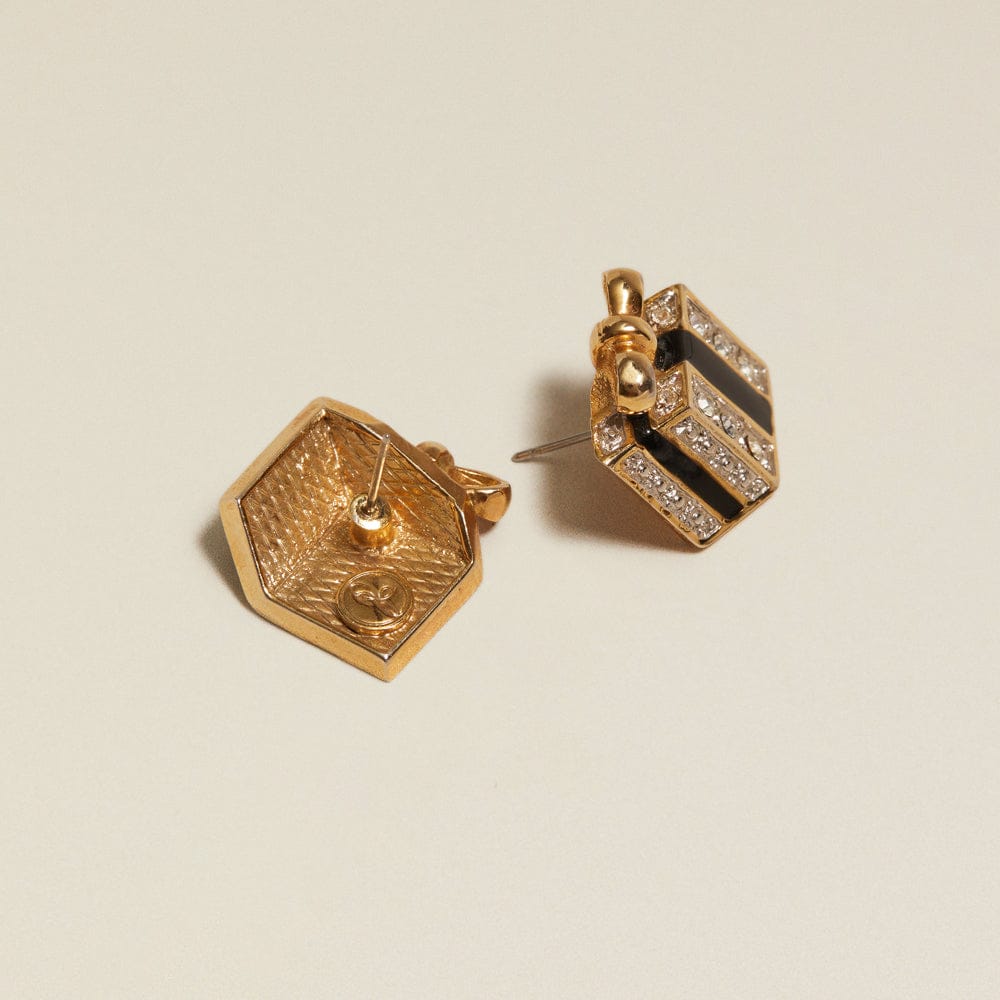 Stud Earrings ONE Vintage Pavé Present Stud Earrings Orelia Jewellery
