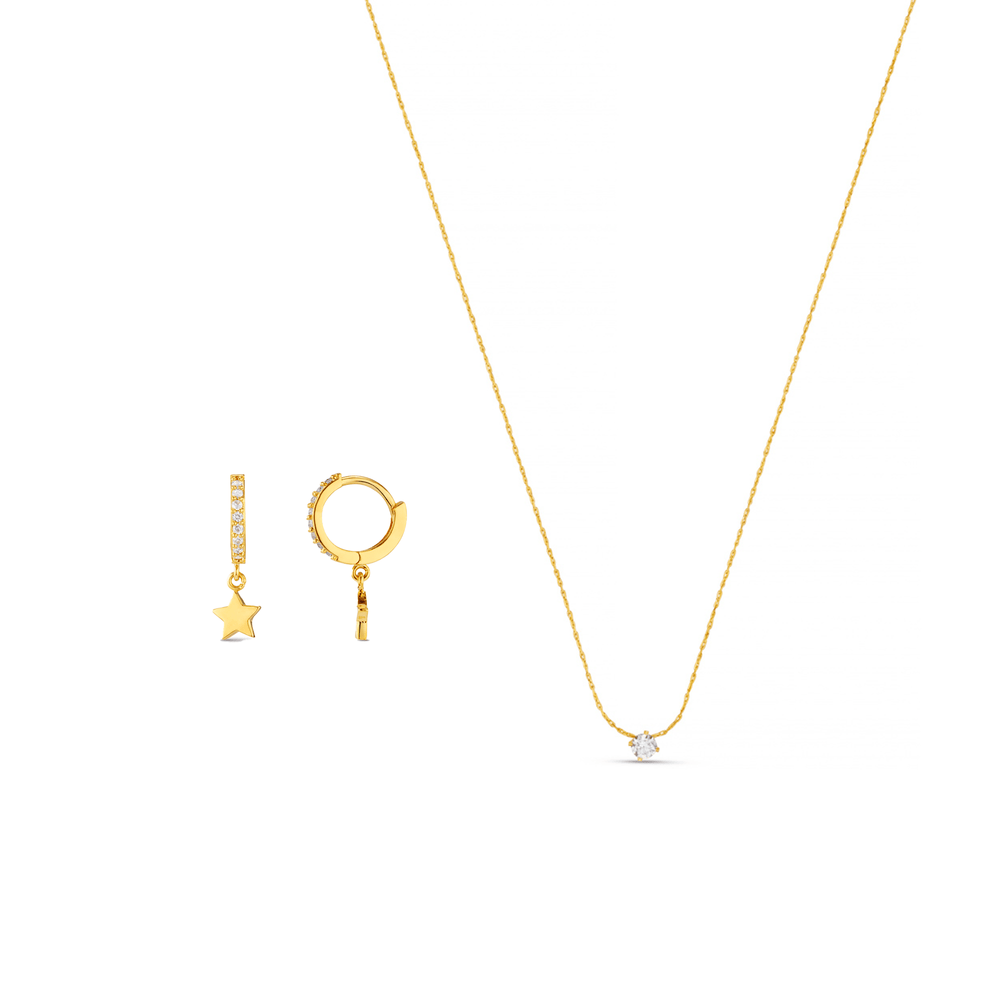 Style Sets Crystal & Star Style Set Orelia Jewellery