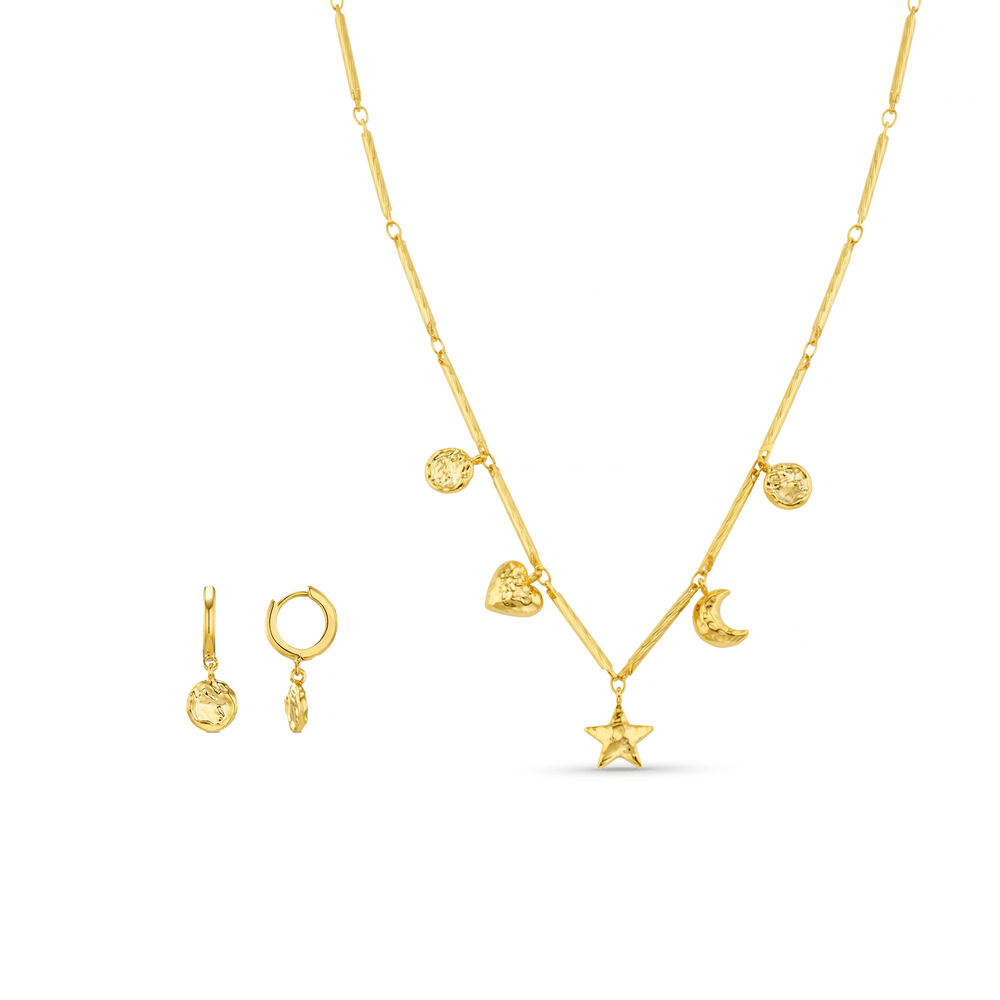 Style Sets Molten Charm Style Set Orelia Jewellery