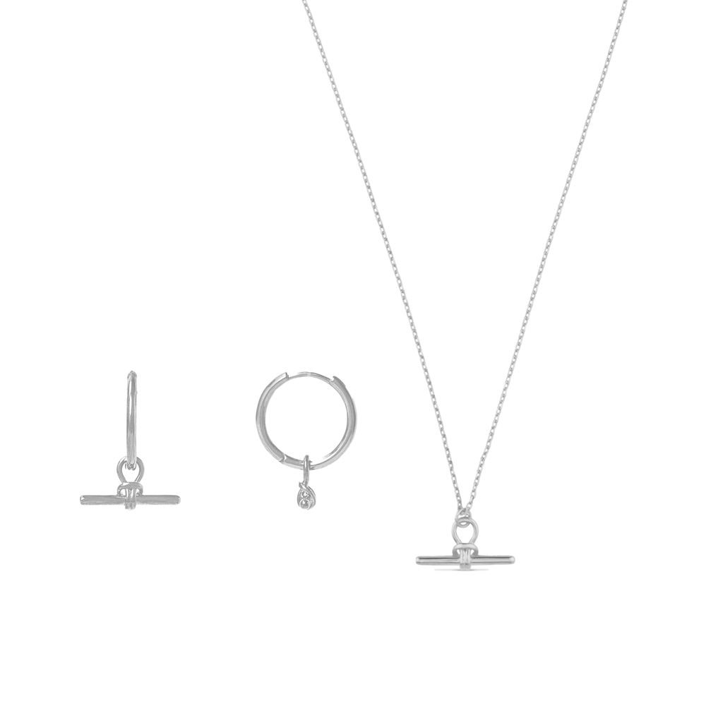 Style Sets The T-Bar Charm Set Orelia Jewellery
