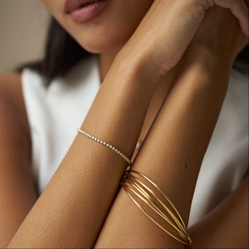 Tennis Bracelet ONE Fine Opal Tennis Slider Bracelet Orelia Jewellery