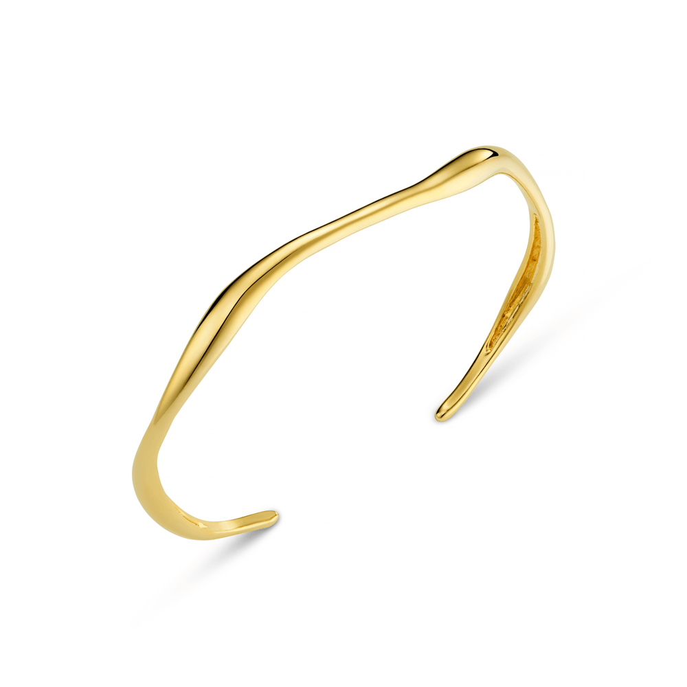 Wristwear Fine Wave Bangle Orelia Jewellery