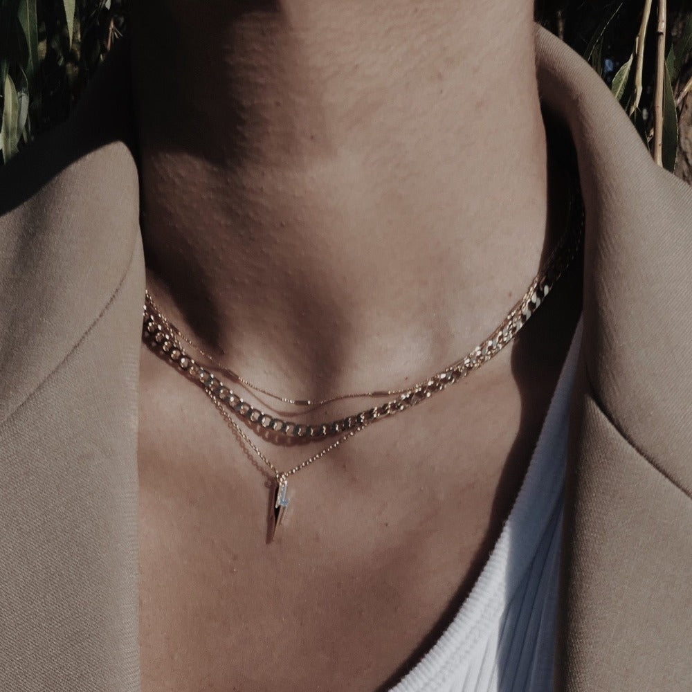 Orelia chunky outlet chain necklace