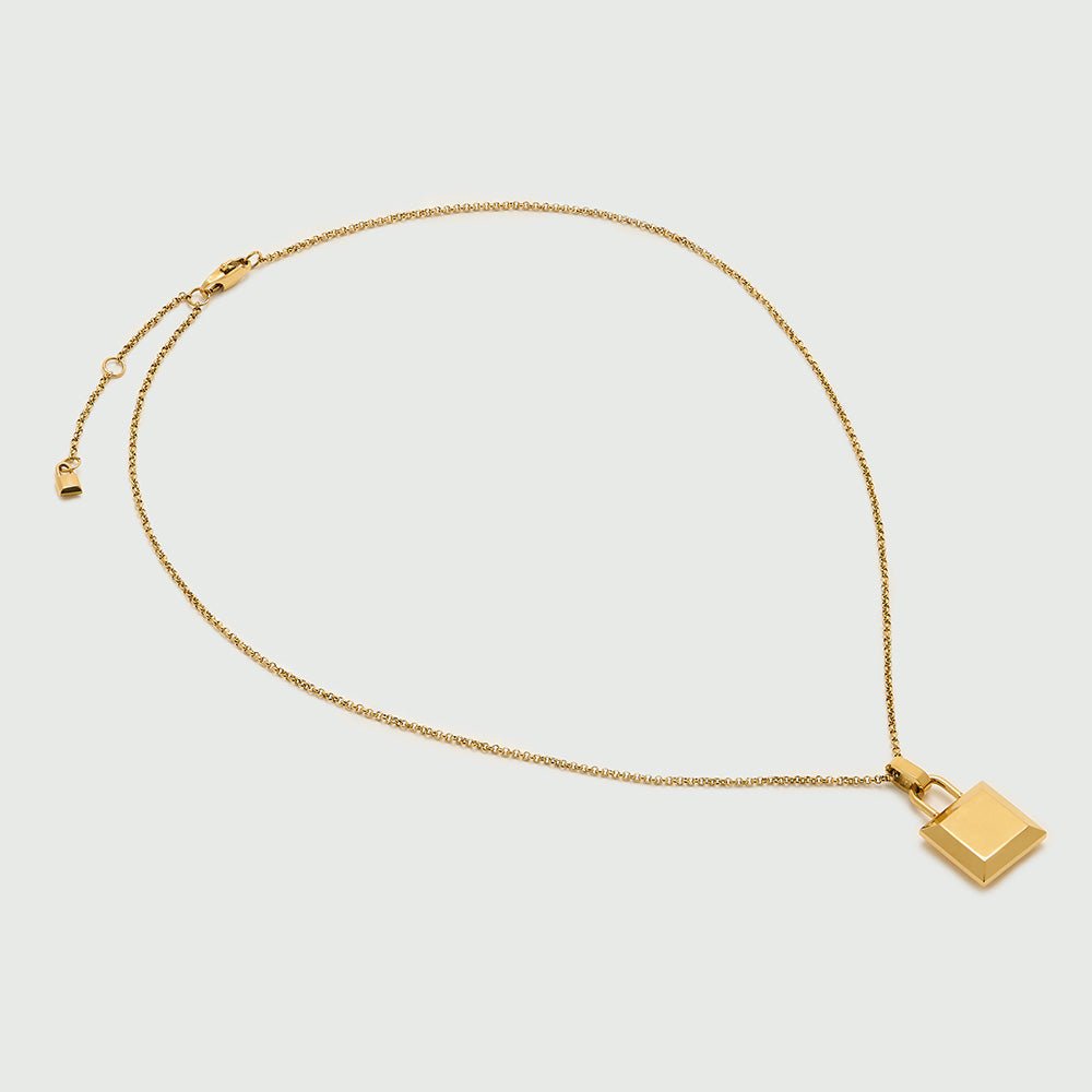 Orelia padlock outlet necklace