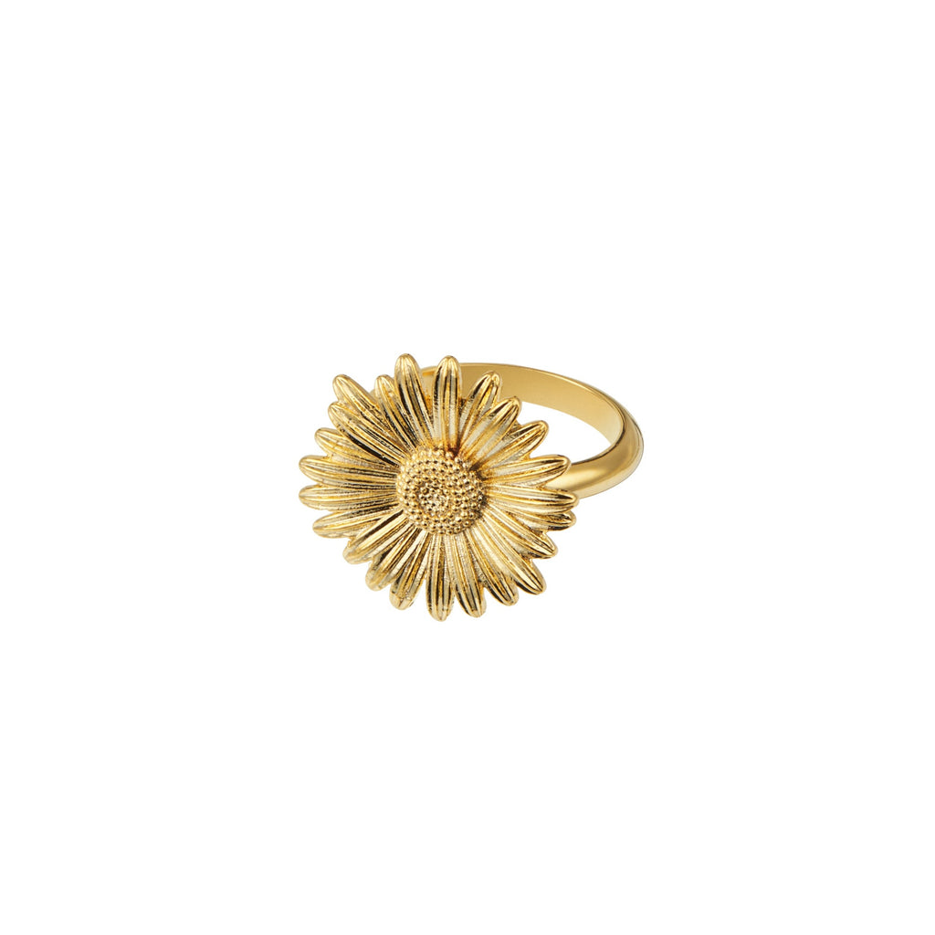Small on sale sunflower ring