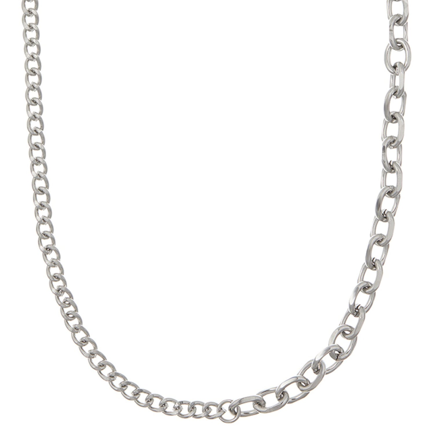 Asymmetric Chunky Chain Necklace