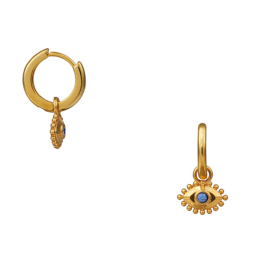 Buy Esme by Aashna Dalmia Detachable Evil Eye Earrings Online  Aza Fashions