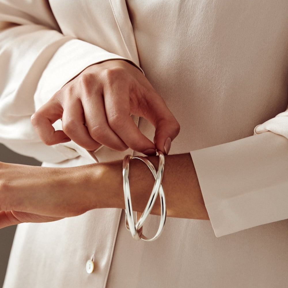 Silver outlet hand bangles