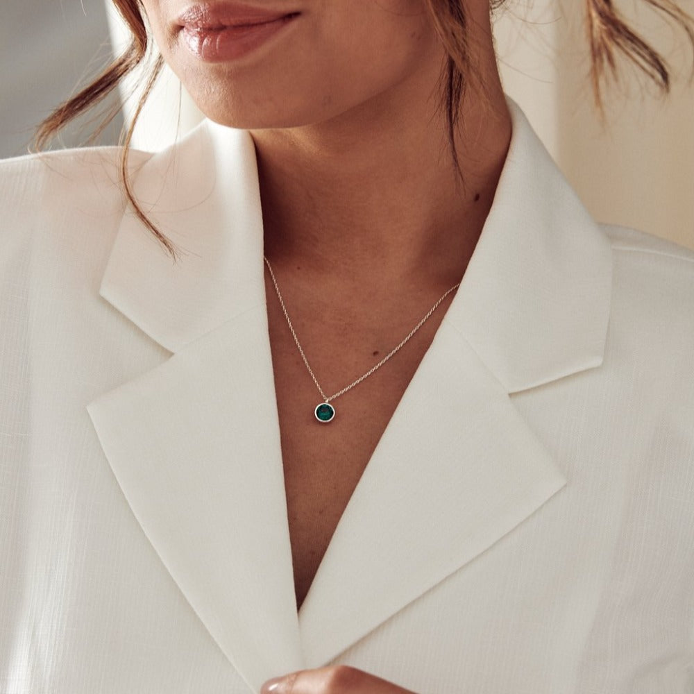 Silver emerald on sale