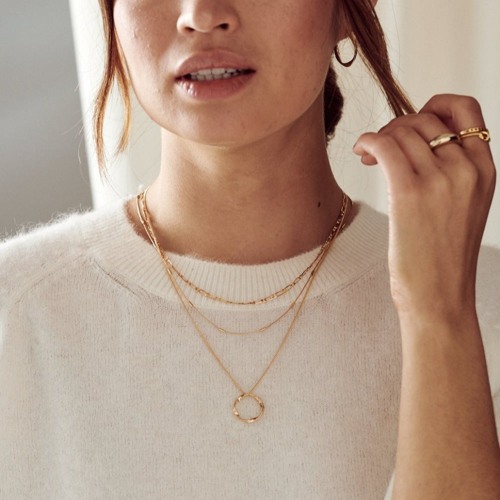 Orelia london cheap initial necklace