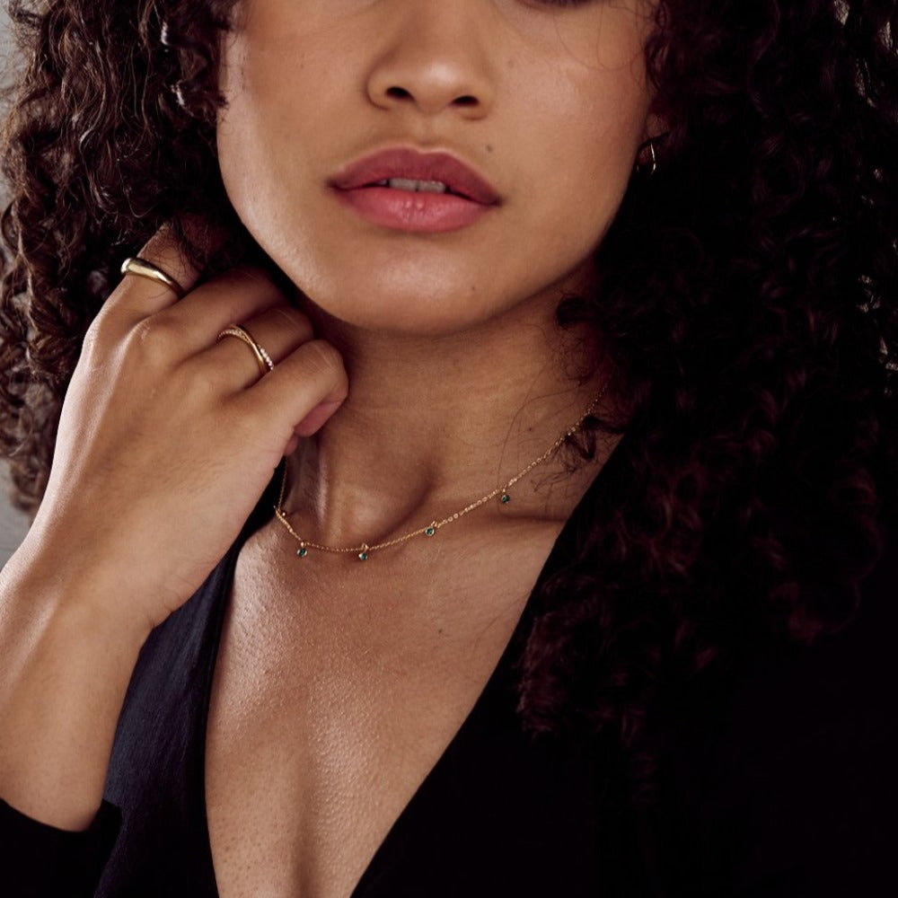 Swarovski lipstick clearance necklace